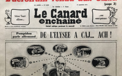 N° 2622 du Canard Enchaîné –  27 Janvier 1971