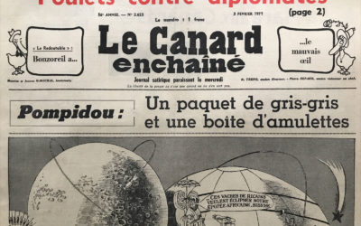 N° 2623 du Canard Enchaîné –  3 Février 1971