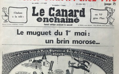 N° 2635 du Canard Enchaîné –  28 Avril 1971