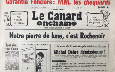 N° 2649 du Canard Enchaîné –  4 Août 1971