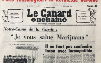 N° 2653 du Canard Enchaîné –  1 Septembre 1971