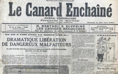 N° 266 du Canard Enchaîné –  3 Août 1921