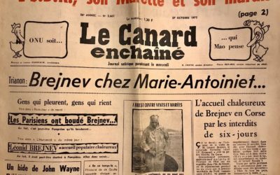 N° 2661 du Canard Enchaîné –  27 Octobre 1971