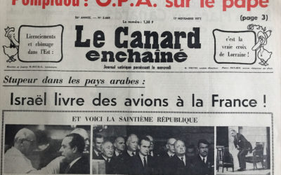 N° 2664 du Canard Enchaîné –  17 Novembre 1971