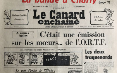 N° 2668 du Canard Enchaîné –  15 Décembre 1971