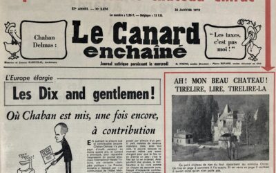 N° 2674 du Canard Enchaîné –  26 Janvier 1972