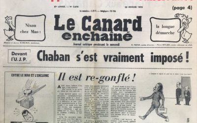 N° 2678 du Canard Enchaîné –  23 Février 1972