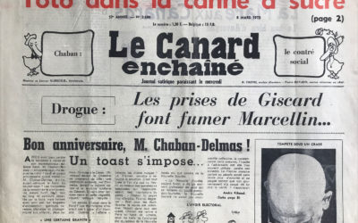 N° 2680 du Canard Enchaîné –  8 Mars 1972
