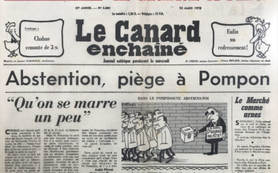 N° 2682 du Canard Enchaîné –  22 Mars 1972