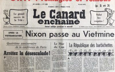 N° 2689 du Canard Enchaîné –  10 Mai 1972