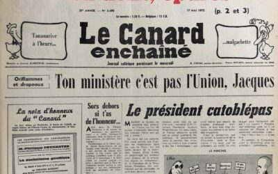 N° 2690 du Canard Enchaîné –  17 Mai 1972