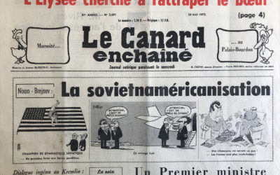 N° 2691 du Canard Enchaîné –  24 Mai 1972