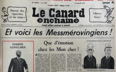 N° 2698 du Canard Enchaîné –  12 Juillet 1972