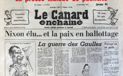 N° 2715 du Canard Enchaîné –  8 Novembre 1972