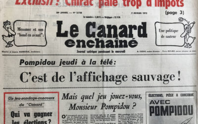 N° 2728 du Canard Enchaîné –  7 Février 1973