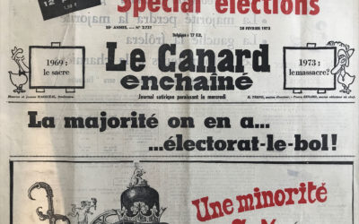 N° 2731 du Canard Enchaîné –  28 Février 1973