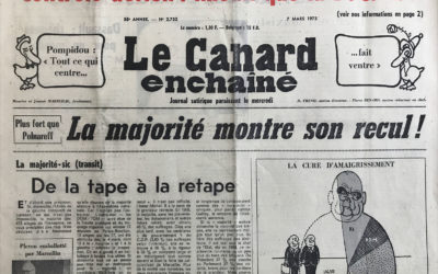 N° 2732 du Canard Enchaîné –  7 Mars 1973