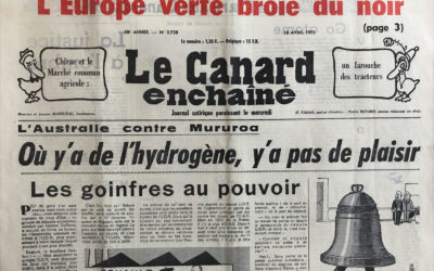 N° 2738 du Canard Enchaîné –  18 Avril 1973