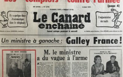 N° 2742 du Canard Enchaîné –  16 Mai 1973