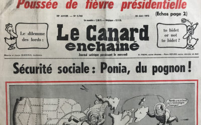 N° 2744 du Canard Enchaîné –  30 Mai 1973