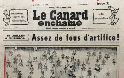 N° 2750 du Canard Enchaîné –  11 Juillet 1973
