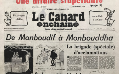 N° 2759 du Canard Enchaîné –  12 Septembre 1973