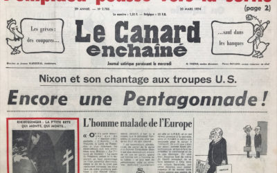 N° 2786 du Canard Enchaîné –  20 Mars 1974