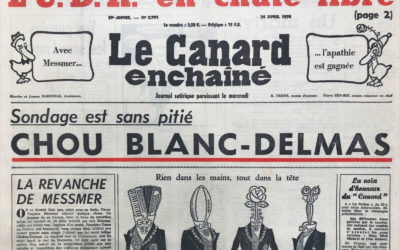 N° 2791 du Canard Enchaîné –  24 Avril 1974