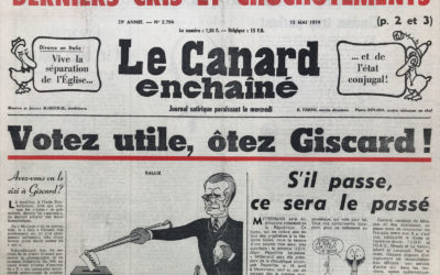 N° 2794 du Canard Enchaîné –  15 Mai 1974