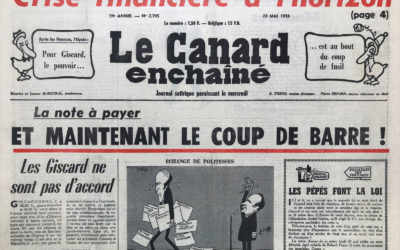 N° 2795 du Canard Enchaîné –  22 Mai 1974