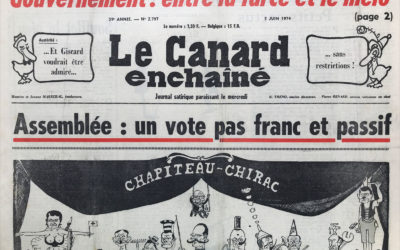 N° 2797 du Canard Enchaîné –  5 Juin 1974