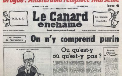 N° 2803 du Canard Enchaîné –  17 Juillet 1974