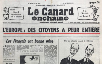 N° 2812 du Canard Enchaîné –  18 Septembre 1974