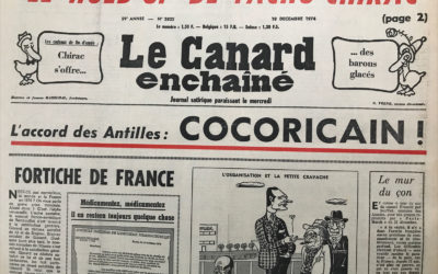 N° 2825 du Canard Enchaîné –  18 Décembre 1974