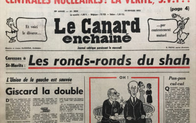 N° 2834 du Canard Enchaîné –  19 Février 1975