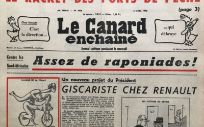 N° 2836 du Canard Enchaîné –  5 Mars 1975