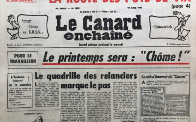N° 2838 du Canard Enchaîné –  19 Mars 1975