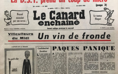 N° 2839 du Canard Enchaîné –  26 Mars 1975