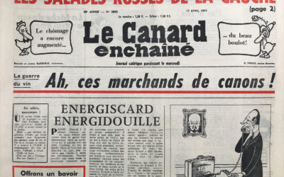 N° 2842 du Canard Enchaîné –  16 Avril 1975