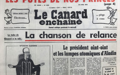 N° 2843 du Canard Enchaîné –  23 Avril 1975