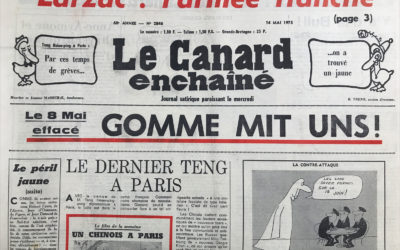 N° 2846 du Canard Enchaîné –  14 Mai 1975