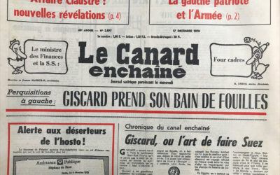 N° 2877 du Canard Enchaîné –  17 Décembre 1975