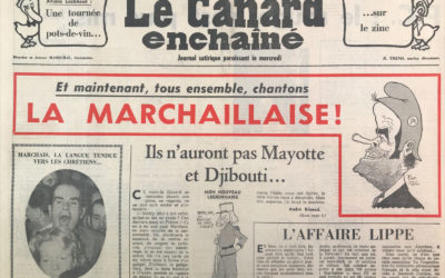 N° 2885 du Canard Enchaîné –  11 Février 1976