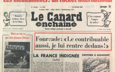 N° 2887 du Canard Enchaîné –  25 Février 1976