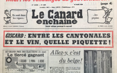 N° 2889 du Canard Enchaîné –  10 Mars 1976