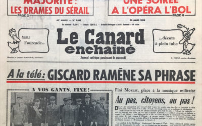 N° 2891 du Canard Enchaîné –  24 Mars 1976