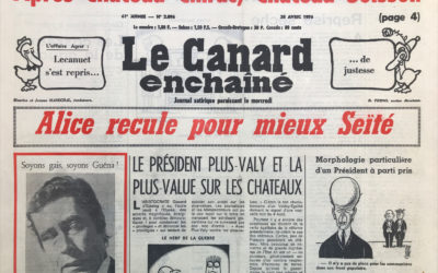 N° 2896 du Canard Enchaîné –  28 Avril 1976