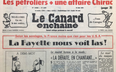 N° 2899 du Canard Enchaîné –  19 Mai 1976