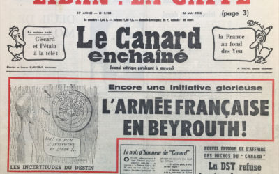 N° 2900 du Canard Enchaîné –  26 Mai 1976