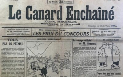 N° 292 du Canard Enchaîné – 1 Février 1922